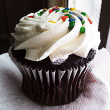 Cupcake de crema