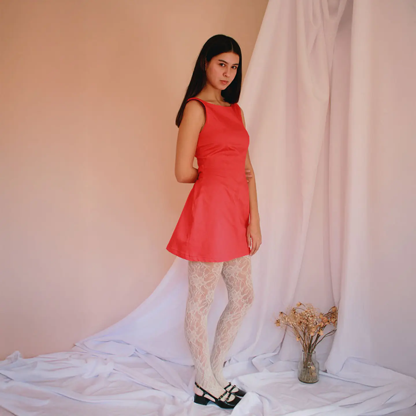 Vestido Lia Rojo 1