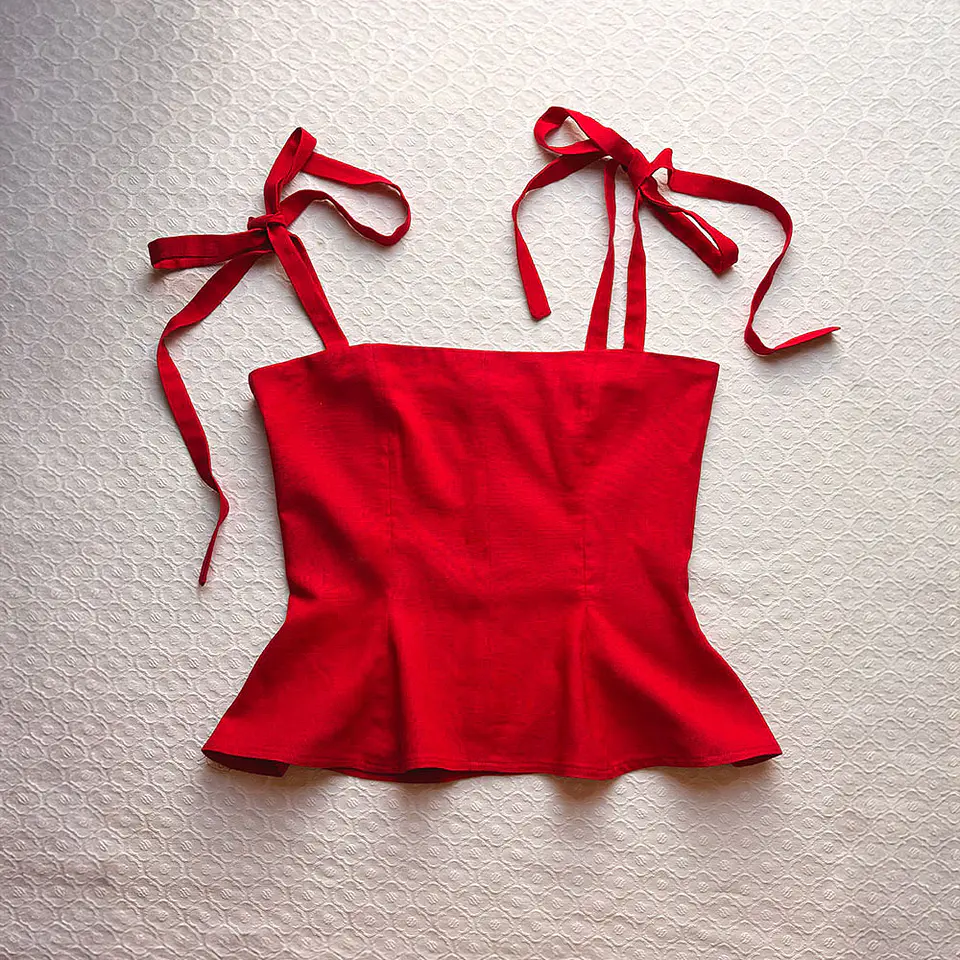 Polera Olivia Roja 3
