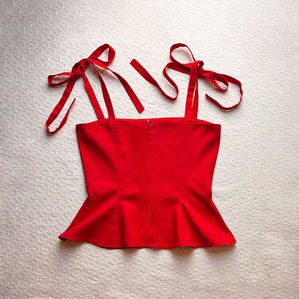 Polera Olivia Roja 4