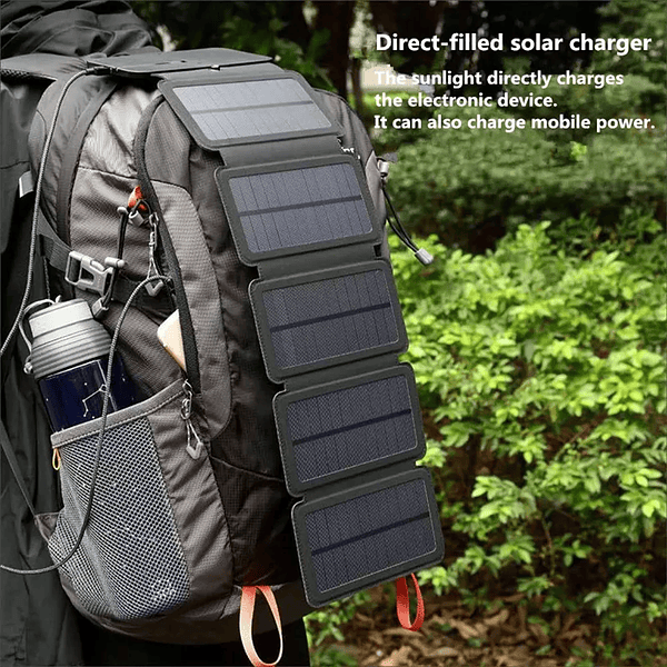 Cargador Solar Plegable Para Celulares