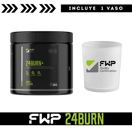 QUEMA GRASA 24BURN+ DE FWP 280GR