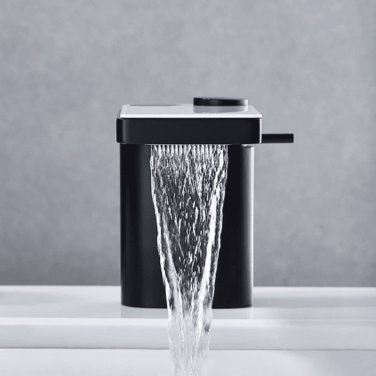 GRIFO LUJO AQUAJET NEGRO CON BLANCO