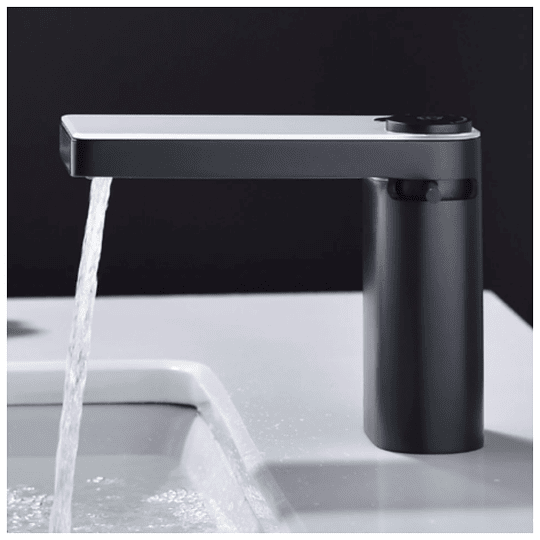 GRIFO LUJO AQUAJET NEGRO CON BLANCO