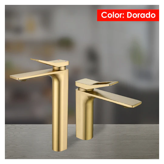 MEZCLADORA BAJA M817307 DORADO MATE