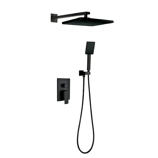 MEZCLADORA PARA DUCHA MT304-010D901 NEGRO MATE