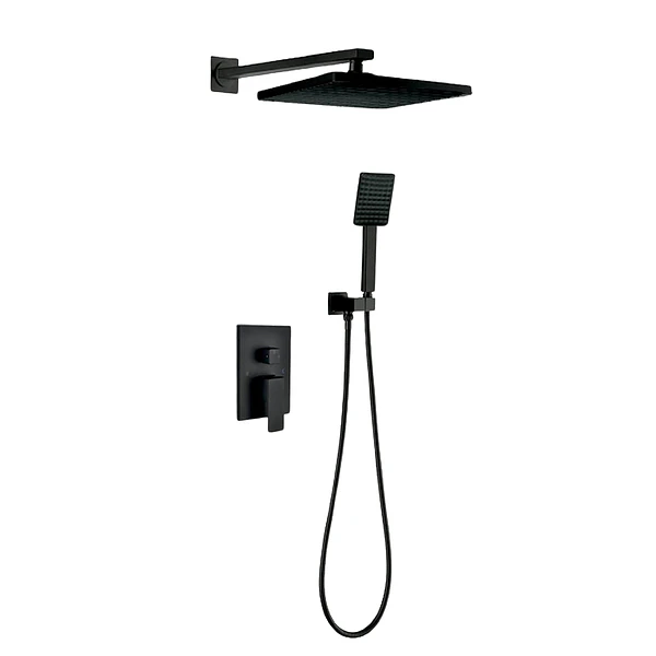 MEZCLADORA PARA DUCHA MT304-010D901 NEGRO MATE