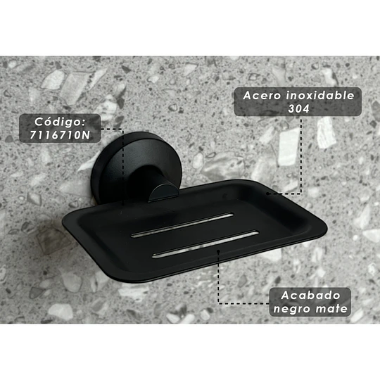 JABONERA ACERO INOXIDABLE 304 7116710N