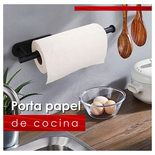 PORTA PAPEL ACERO INOXIDABLE PARA COCINA 6223-01