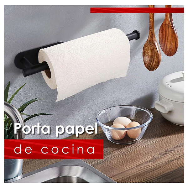 PORTA PAPEL ACERO INOXIDABLE PARA COCINA 6223-01