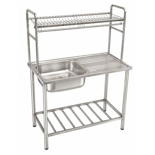 Lavadero de Cocina con Escurridor y Organizador 100cm SG-10050C11