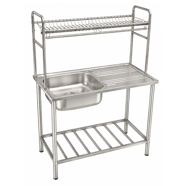 Lavadero de Cocina con Escurridor y Organizador 100cm SG-10050C11