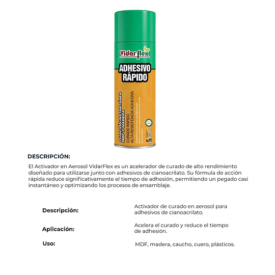 Activador en Aerosol AS03.0007-S Pack 12 uds