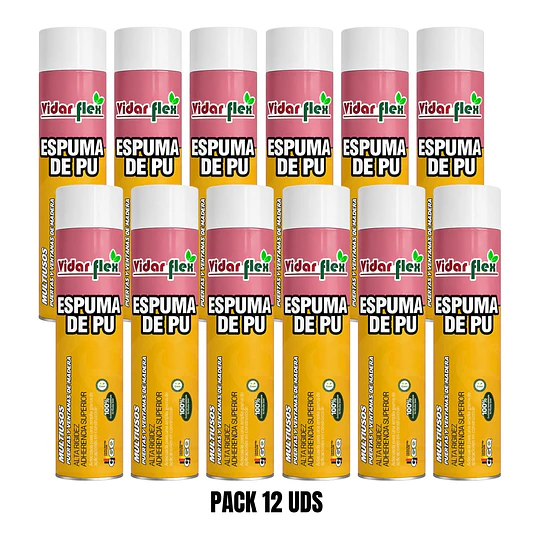 Espuma de PU - AS03.0005 Pack 12 uds