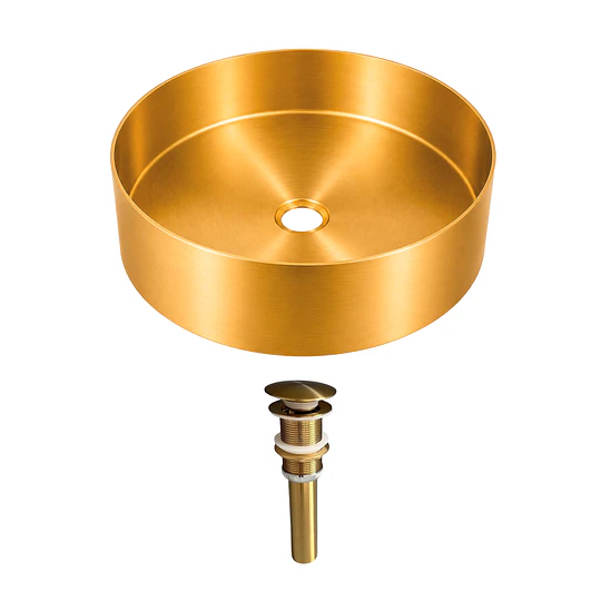 LAVADERO CIRCULAR ACERO INOXIDABLE 304 LA30407-R38