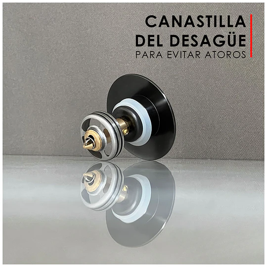 LAVADERO DE ACERO INOXIDABLE NANO NEGRO DE 55CM X 38CM LA30401-5538