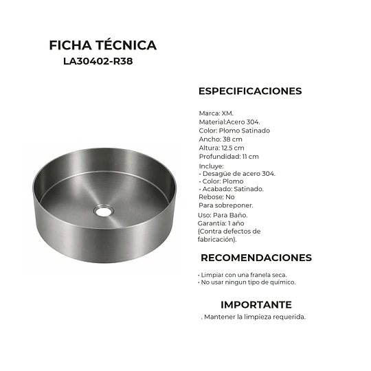 SET ROYAL PRESTIGE Lavamanos + Grifo Negro Mate