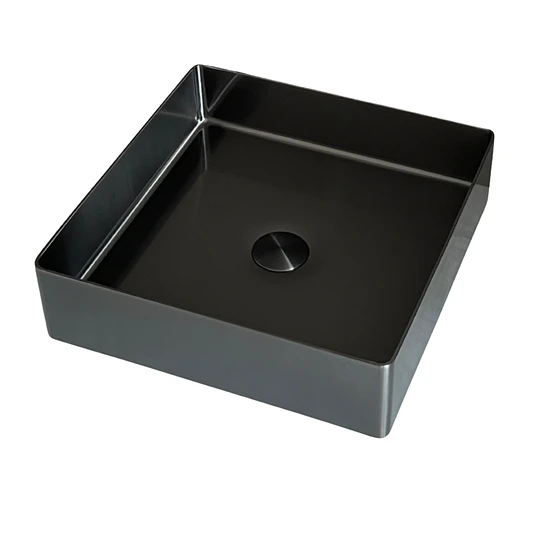 SET GRAND LUXE Lavamanos + Mezcladora Negro Mate
