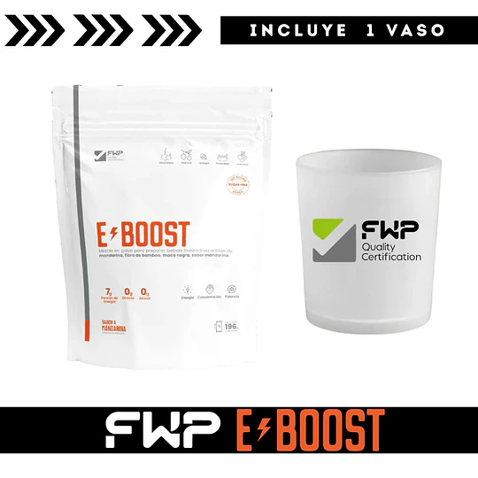 E-BOOST ENERGIZANTE NATURAL DE FWP 196GR