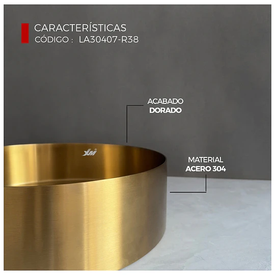 SET LUXURY GOLD Lavamanos + Mezcladora Negro