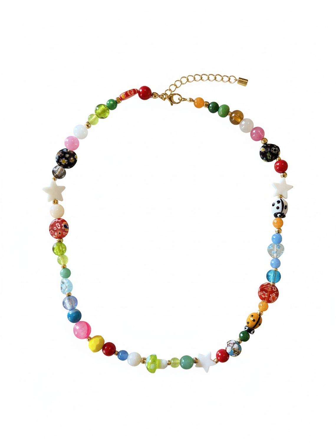 collar mix piedras colores 1
