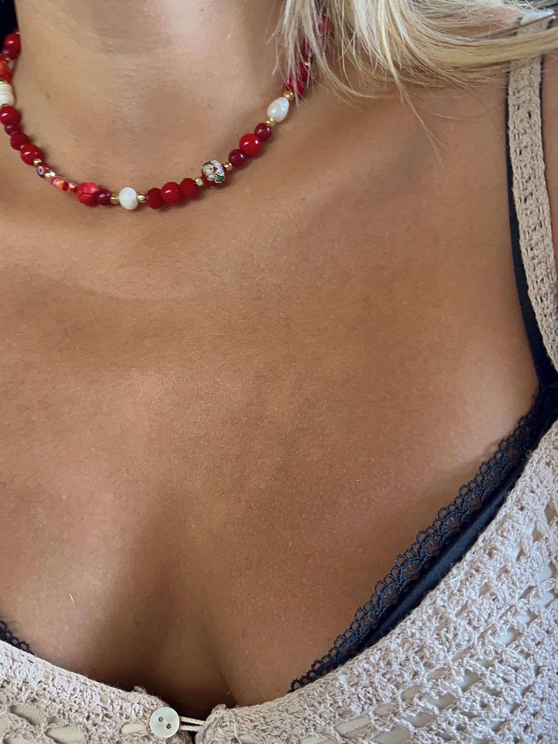 collar mix tonos rojos  2