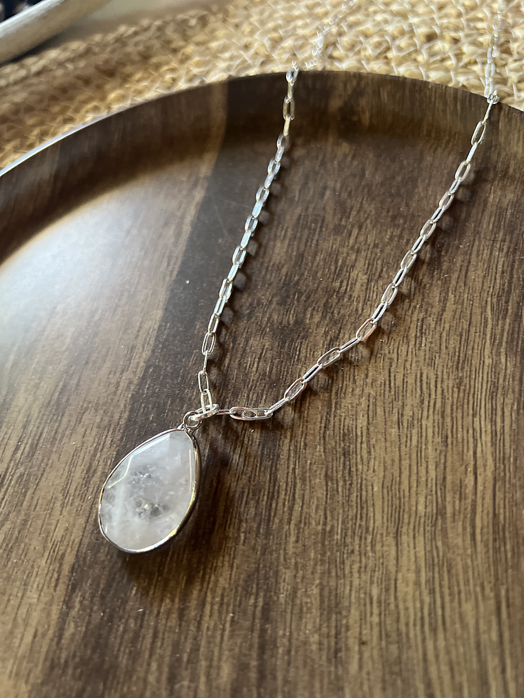 collar cuarzo facetado 2