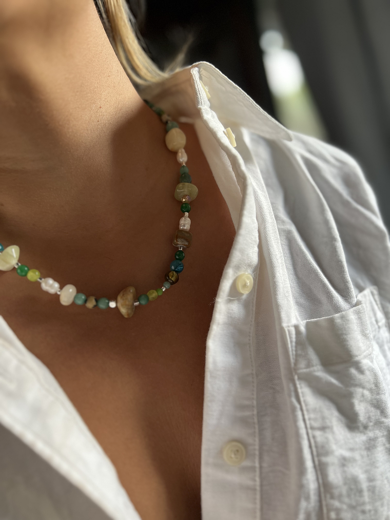 collar cuarzo tonos verdes 2