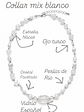 collar mix blanco - Miniatura 1