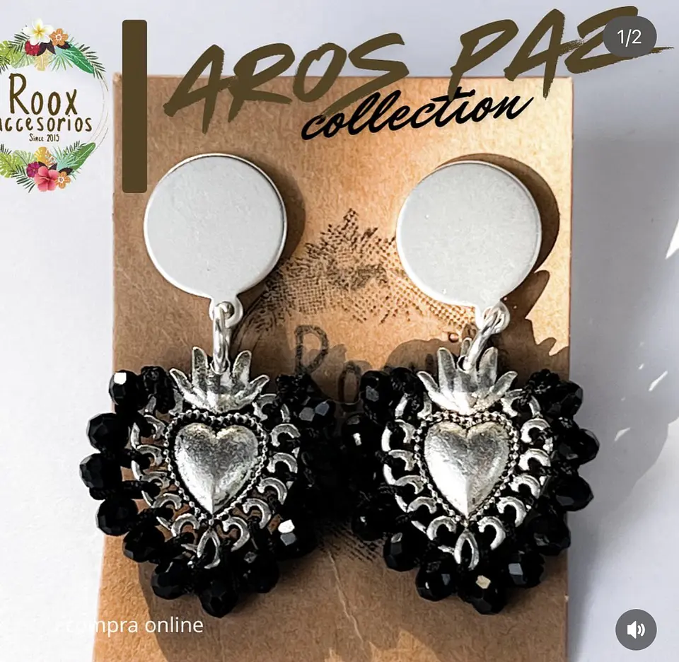 aros paz negros P 1