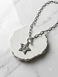 collar estrella acero - Miniatura 1