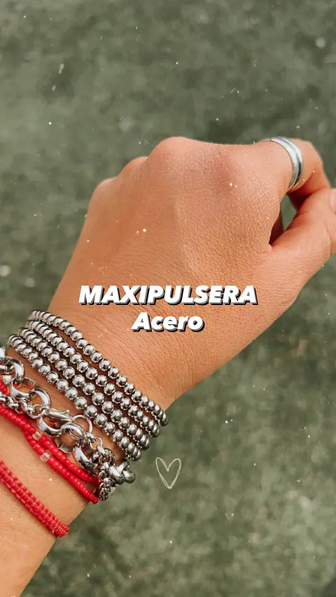 maxipulsera acero