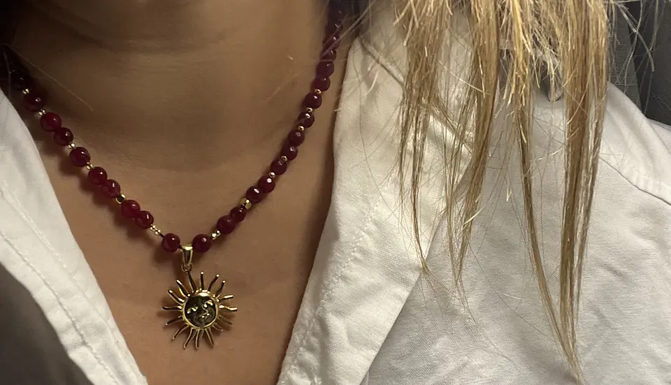 collar sol agatas 3