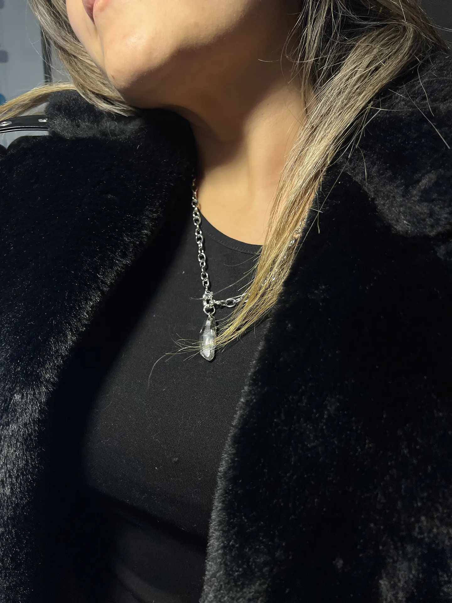 collar cuarzo acero 4