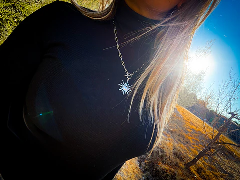 collar Sol acero