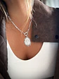 collar virgen plata - Miniatura 7