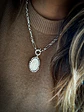 collar virgen plata - Miniatura 3
