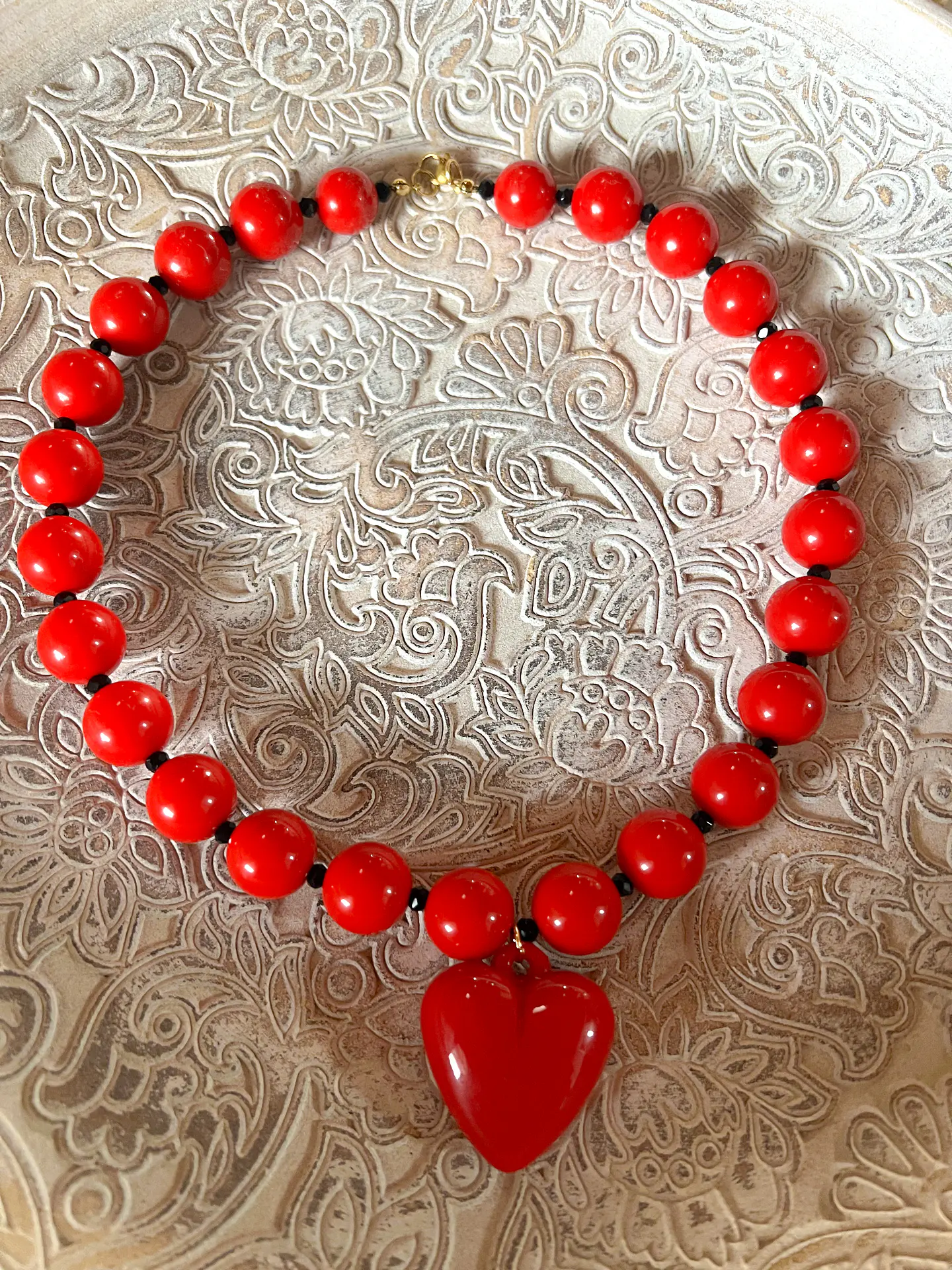 maxicollar red Love 3