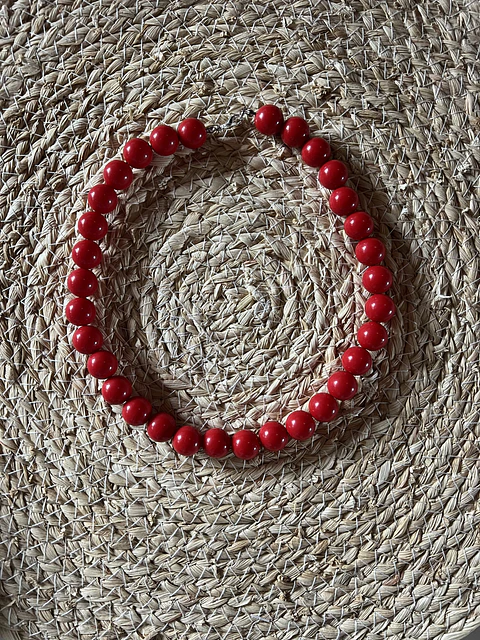 maxicollar simple rojo