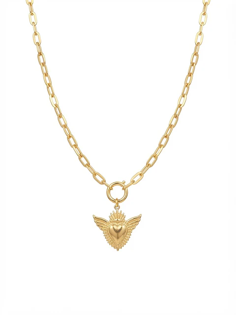 collar cap oro