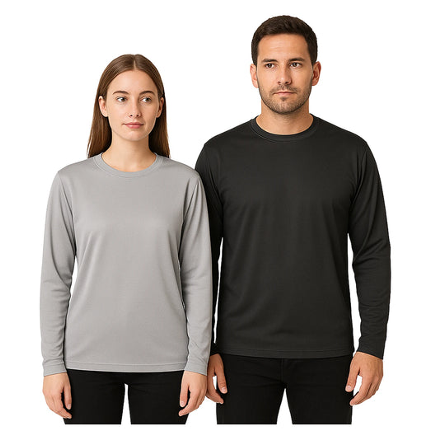 Polera Poliéster Manga Larga Otocyon Essential Unisex 2