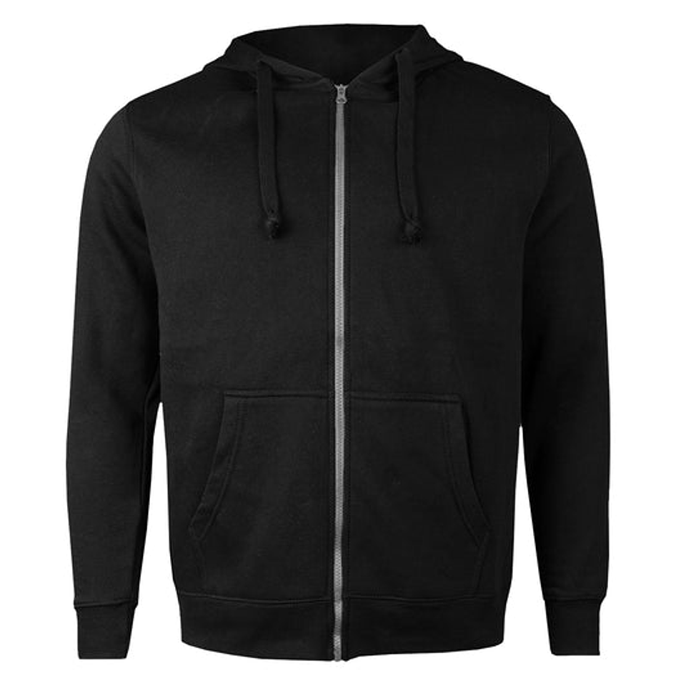 Polerón Canguro Cierre Metalico Vulpes Unisex 1