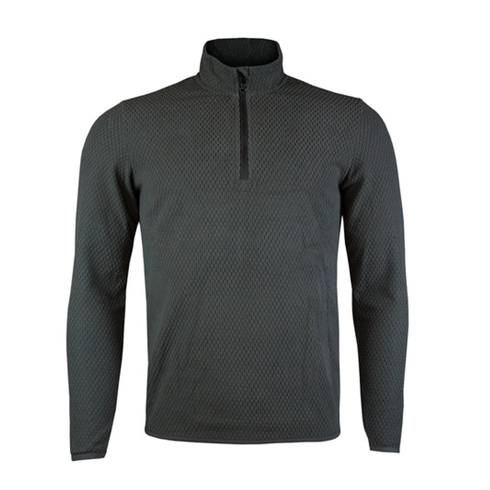 Polera Micropolar Panal Segunda Capa con Cierre Culpeo Hombre 2