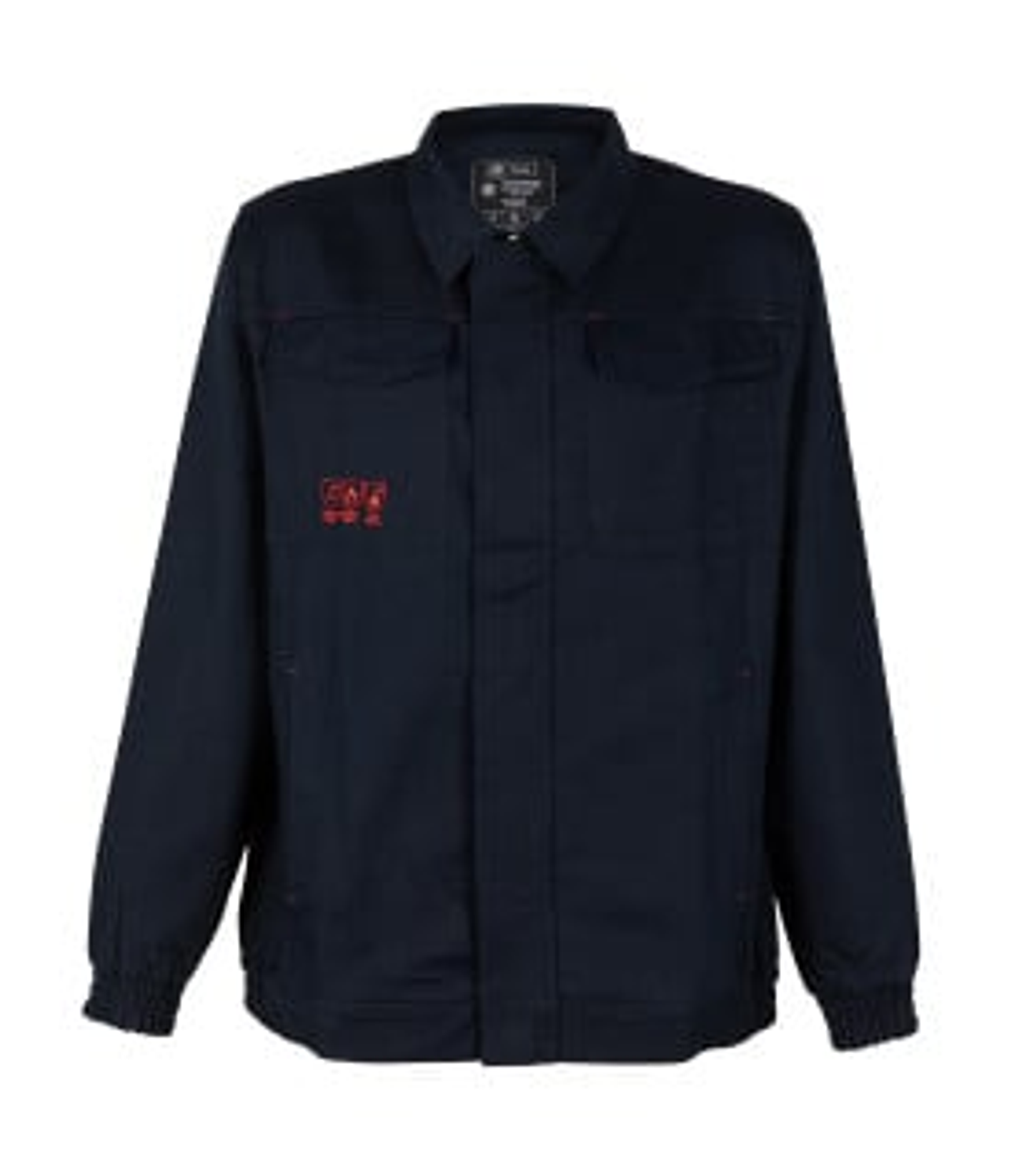 Chaqueta Ignífuga Antiácida 100% Algodón Manga Larga Hombre 1