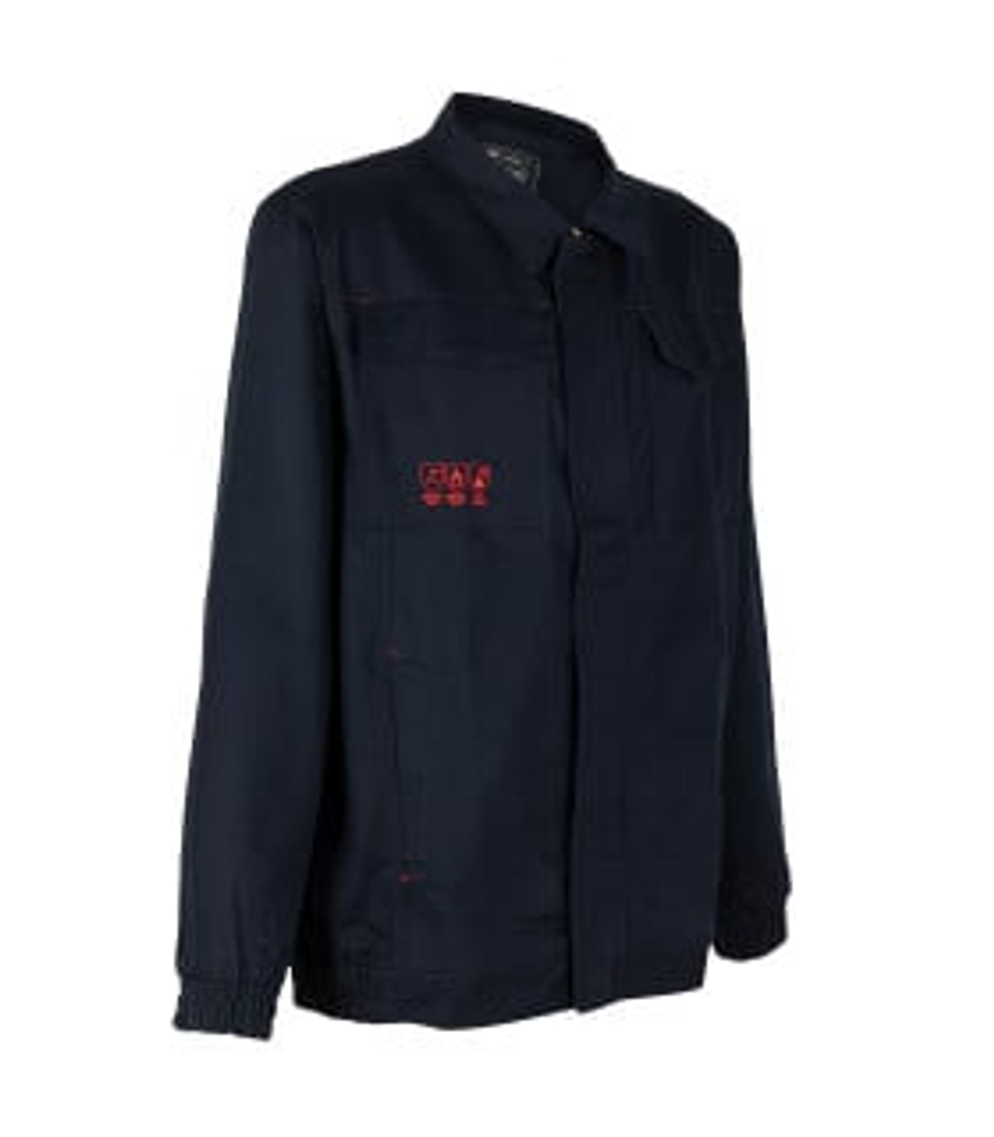 Chaqueta Ignífuga Antiácida 100% Algodón Manga Larga Hombre 3