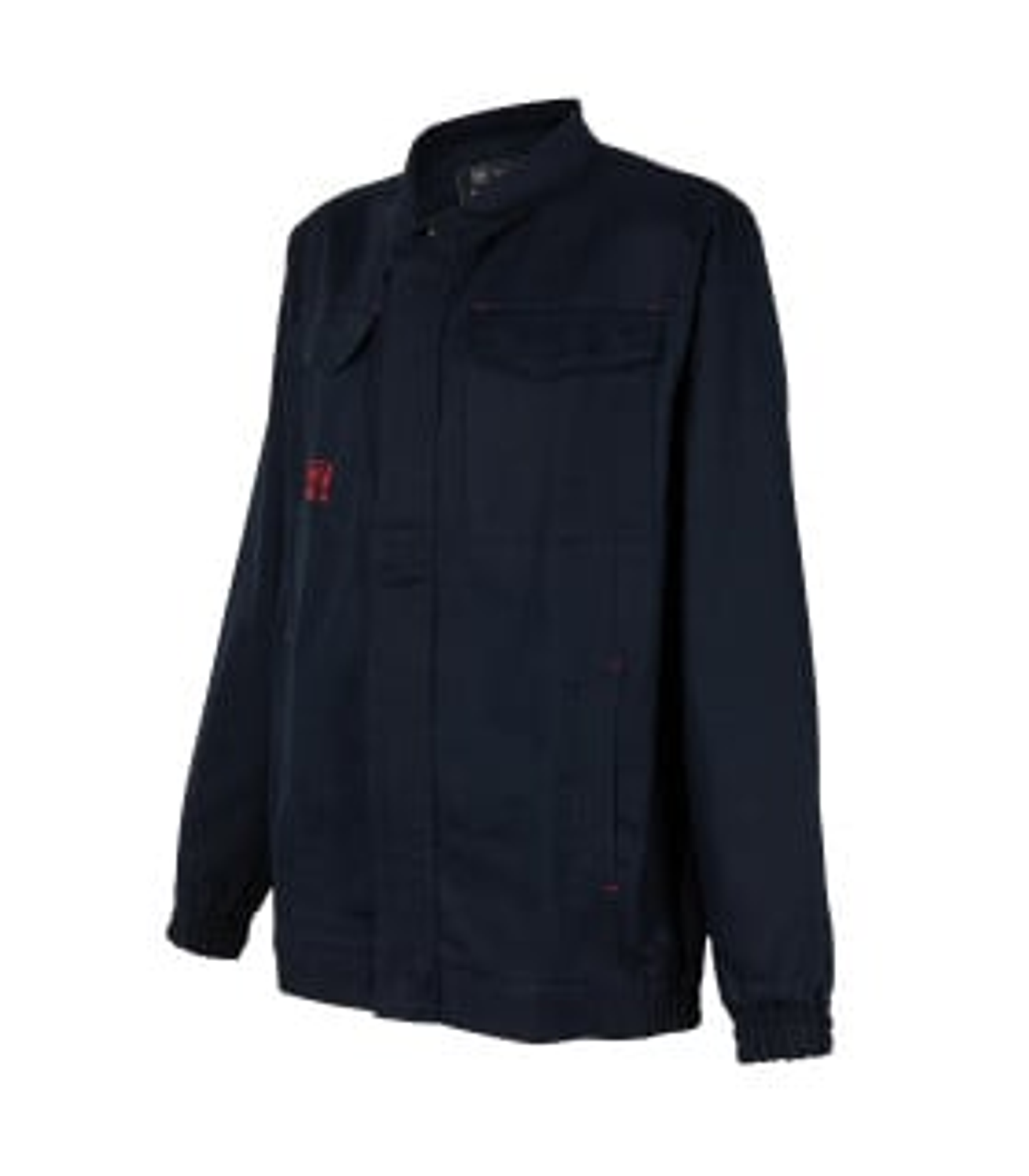 Chaqueta Ignífuga Antiácida 100% Algodón Manga Larga Hombre 4