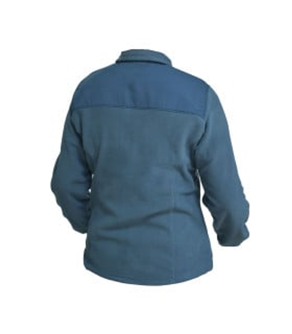 Micropolar Tela Plana Manga Larga Mujer 3