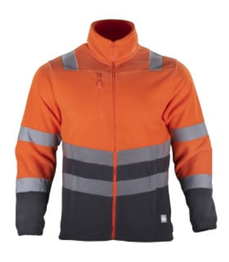 Micropolar Hi-Vis Clase 2 Bi-Color Manga Larga Hombre 2
