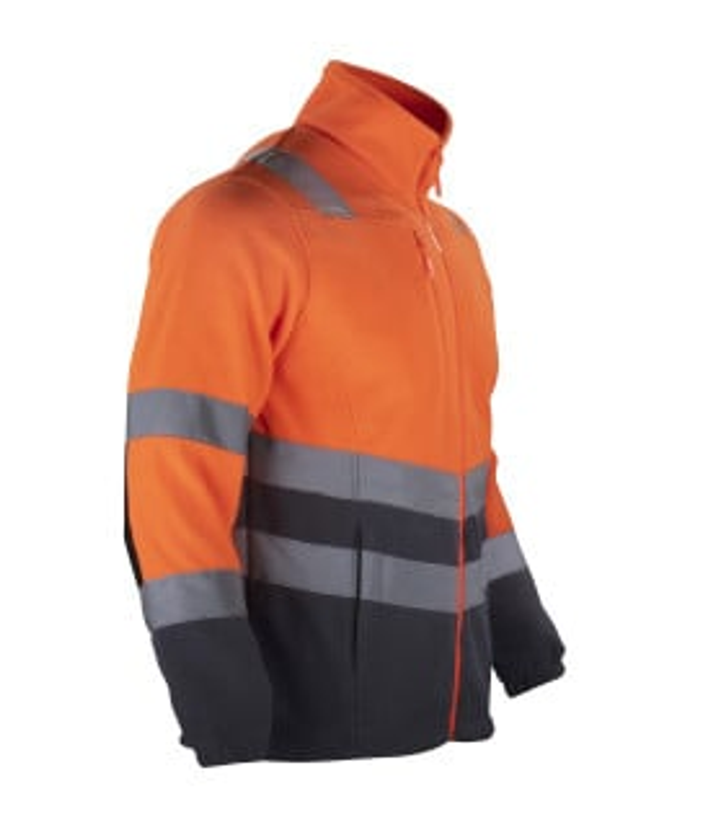 Micropolar Hi-Vis Clase 2 Bi-Color Manga Larga Hombre 3