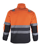 Micropolar Hi-Vis Clase 2 Bi-Color Manga Larga Hombre - Miniatura 5